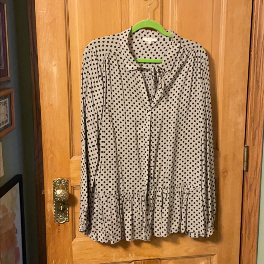 Polka Dot Blouse